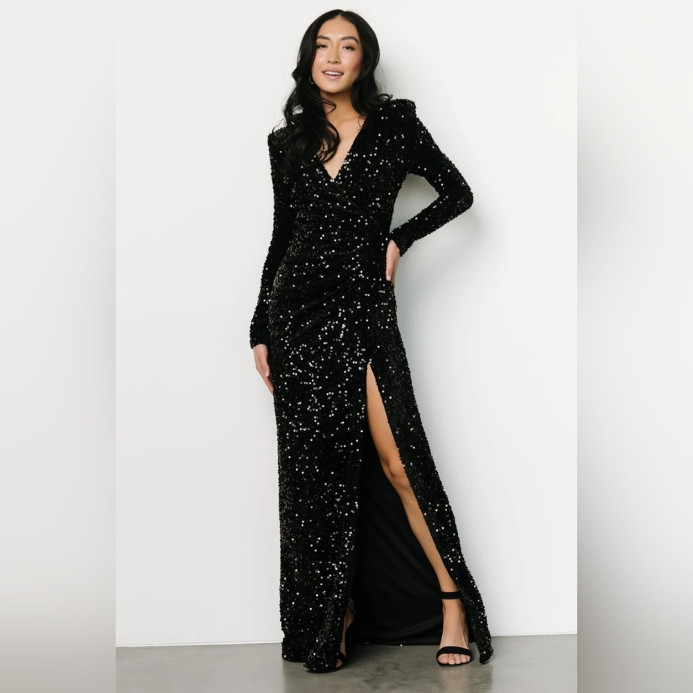 Baltic Born Madonna Sequin Maxi Dress
